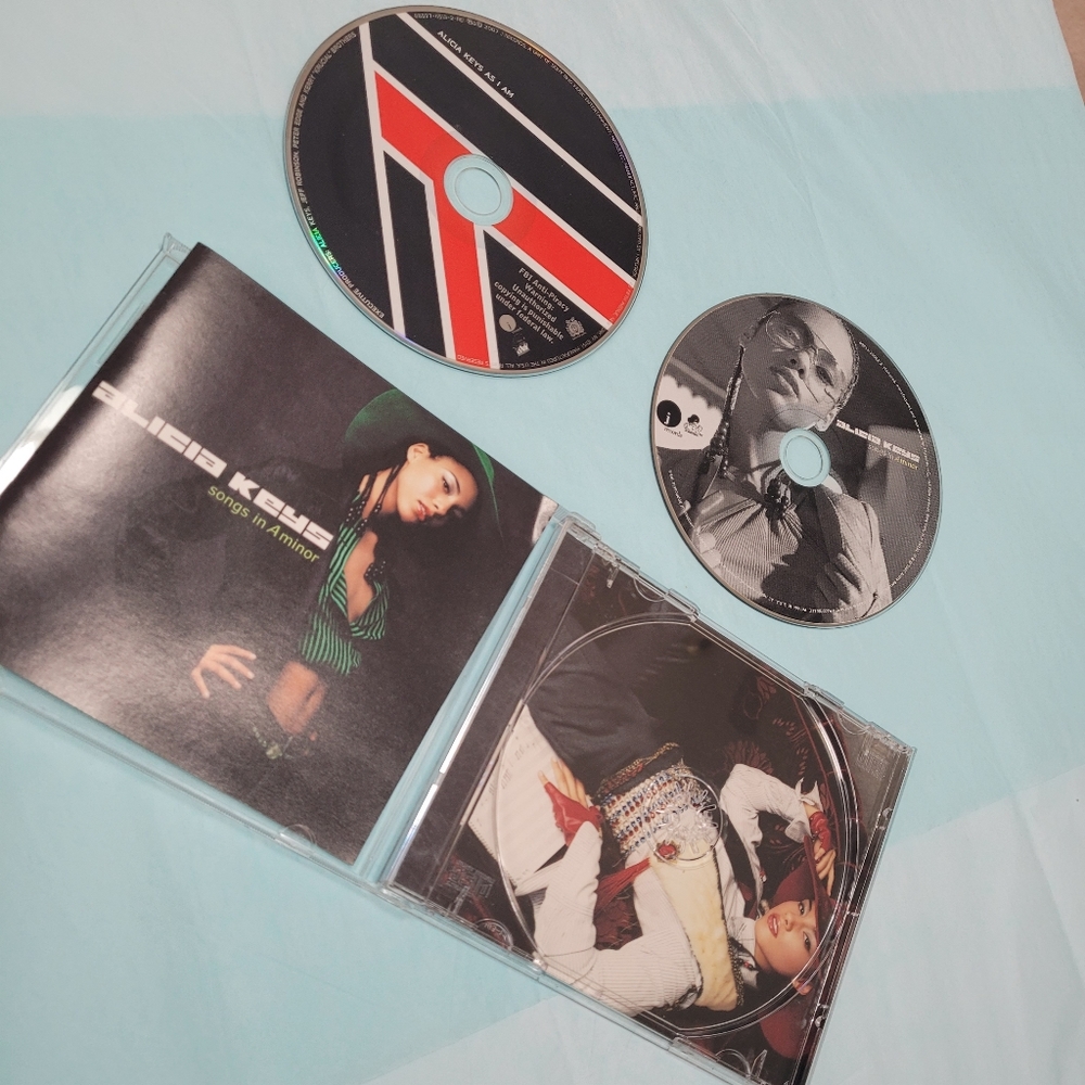 2 CDS Alicia Keys. Songs in A Minor. And As I Am